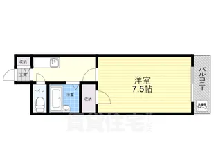 第6中本ビル【4階】の間取り