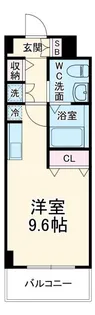 CASSIA市川妙典【3階】の間取り