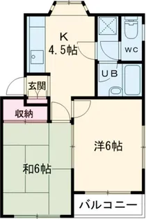 東和エクセル【3階】の間取り