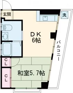 中村ビル【3階】の間取り