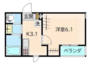Nグランツ押切【2階】の間取り