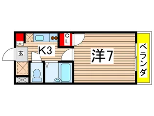 シュア-ヴ西本【1階】の間取り