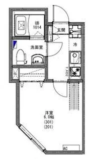 KEIAI RESIDENCE 北柏【2階】の間取り