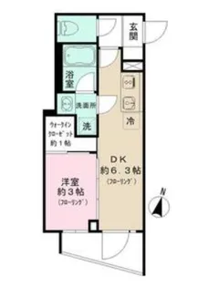 IPSE代々木上原DLX【2階】の間取り