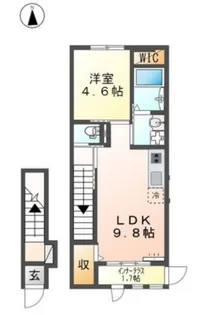 カルムコマクサ【2階】の間取り