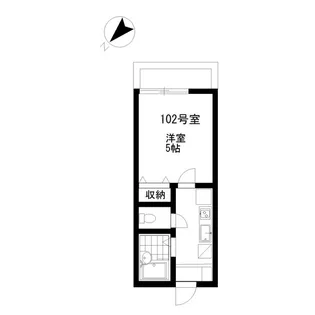 リヴェールO・G・A参番館【1階】の間取り