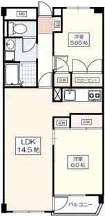 イノグリーンフォレスト【3階】の間取り