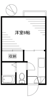 グリーンハイツ【2階】の間取り