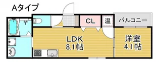 ベジェーサ【1階】の間取り