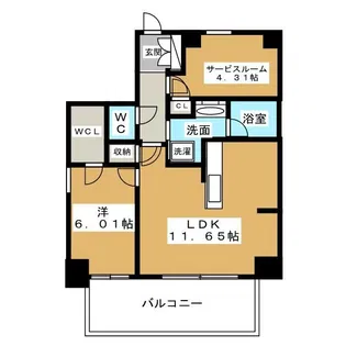 Kamiya Bldg 東桜【2階】の間取り