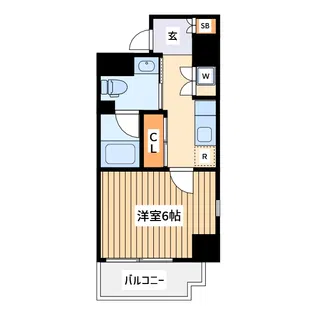 ジーベック川崎2【3階】の間取り