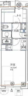 GENOVIA大森町【2階】の間取り