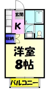 ネオ・リビエールI【2階】の間取り