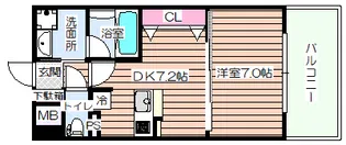 KAISEI梅田【3階】の間取り