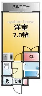 リズ春江【1階】の間取り