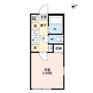 プレリア妙蓮寺【2階】の間取り