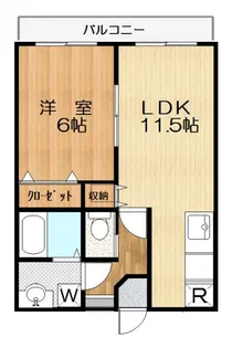 EsperanzaI【2階】の間取り