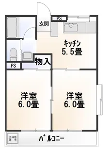 シェトワ八幡【3階】の間取り