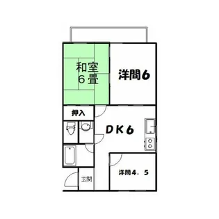 ルーセントK【4階】の間取り