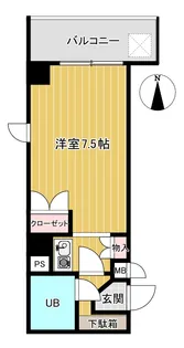 アルファ桜町【6階】の間取り
