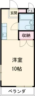 LSマンション【1階】の間取り