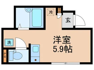 アロハビル【2階】の間取り