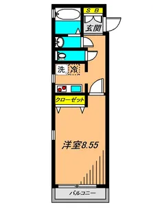コートオミ【3階】の間取り