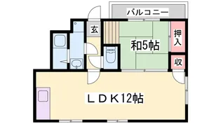 南五葉ハイツ【3階】の間取り