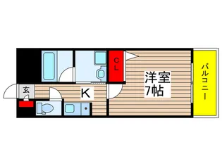 アヴェニール京成大久保【3階】の間取り