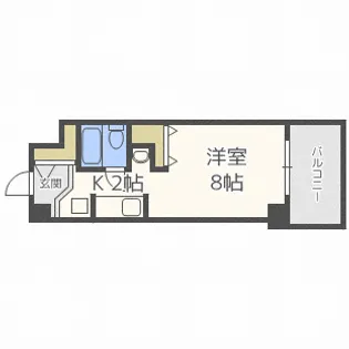 メゾンドブーケ円山【6階】の間取り