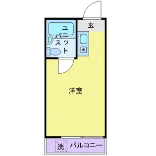 メゾン・ド・テルトル【1階】の間取り