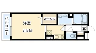 モンテリブロあさひ【2階】の間取り
