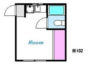 オリーブハウス5【1階】の間取り