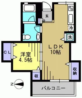 第2シャトレー青山【2階】の間取り