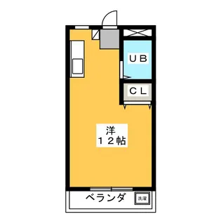 メゾン河合【4階】の間取り