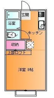 シャトーレイズミ【2階】の間取り