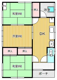 茨城県土浦市小松1【一戸建】の間取り