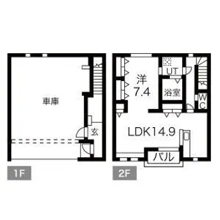 パンプキン湘南の間取り
