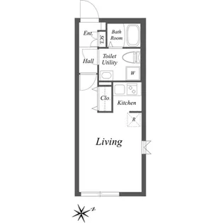 PASEO Yotsuya【4階】の間取り