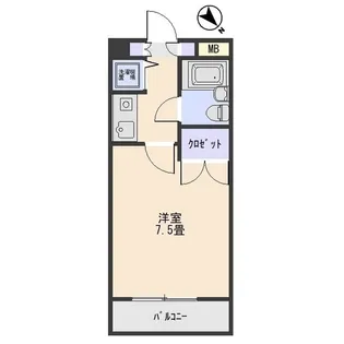 藤和シティコープ新前橋【5階】の間取り