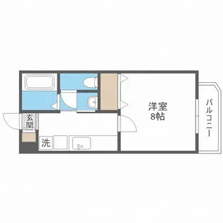 グレースパーク【4階】の間取り