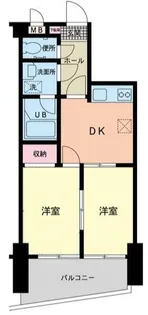 ロータリーハイム昭島【4階】の間取り