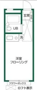 ヴィレッヂストン分梅【2階】の間取り
