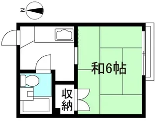 東京都多摩市関戸5【アパート】の間取り
