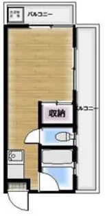 帝京マンション【2階】の間取り
