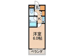 サンクレストA館【1階】の間取り