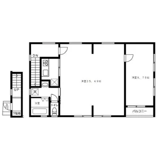 神奈川県横浜市南区井土ケ谷下町【一戸建】の間取り