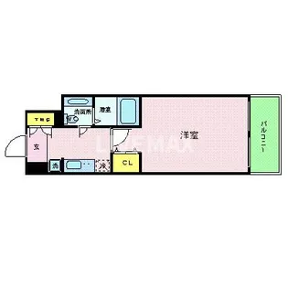 プレール・ドゥーク東京CANAL【6階】の間取り