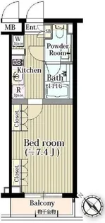 アットホームレジデンス【1階】の間取り