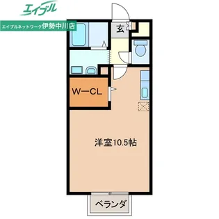 エスポワール【1階】の間取り